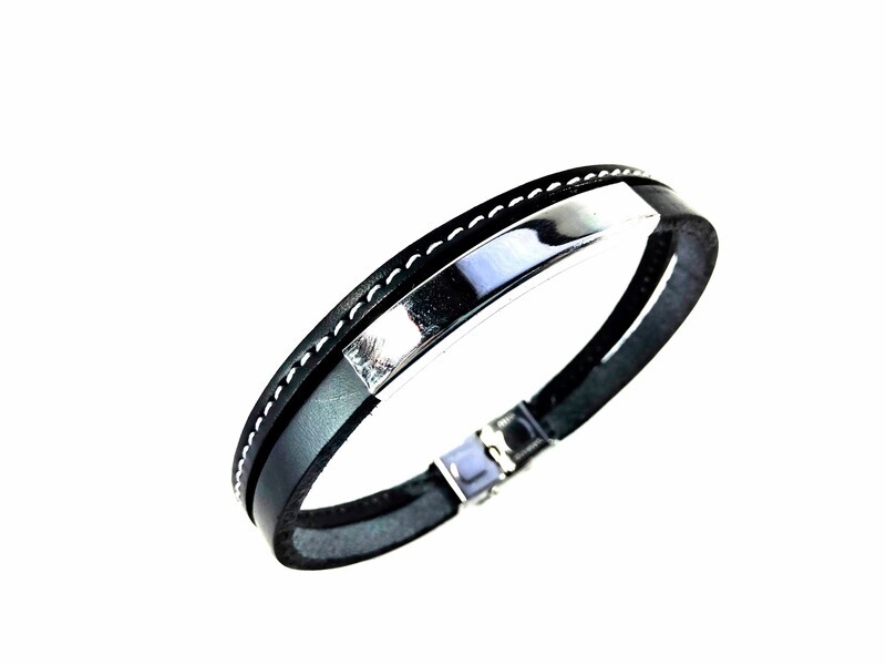 PULSERA DE PIEL VAQUETILLA DE VESTIR