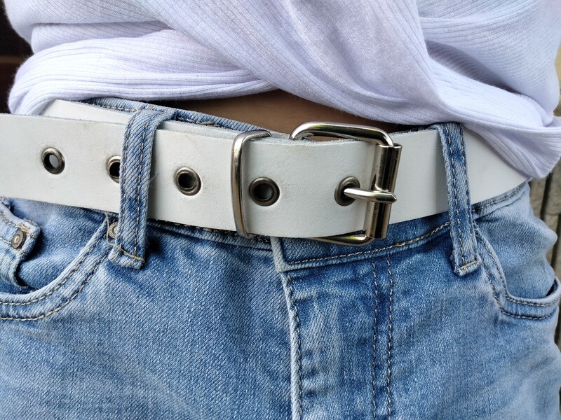 CINTURON DE PIEL VAQUETILLA DE MUJER