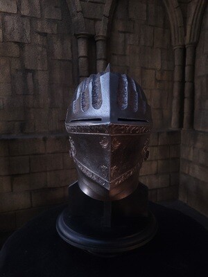 Fluted Knight Helmet