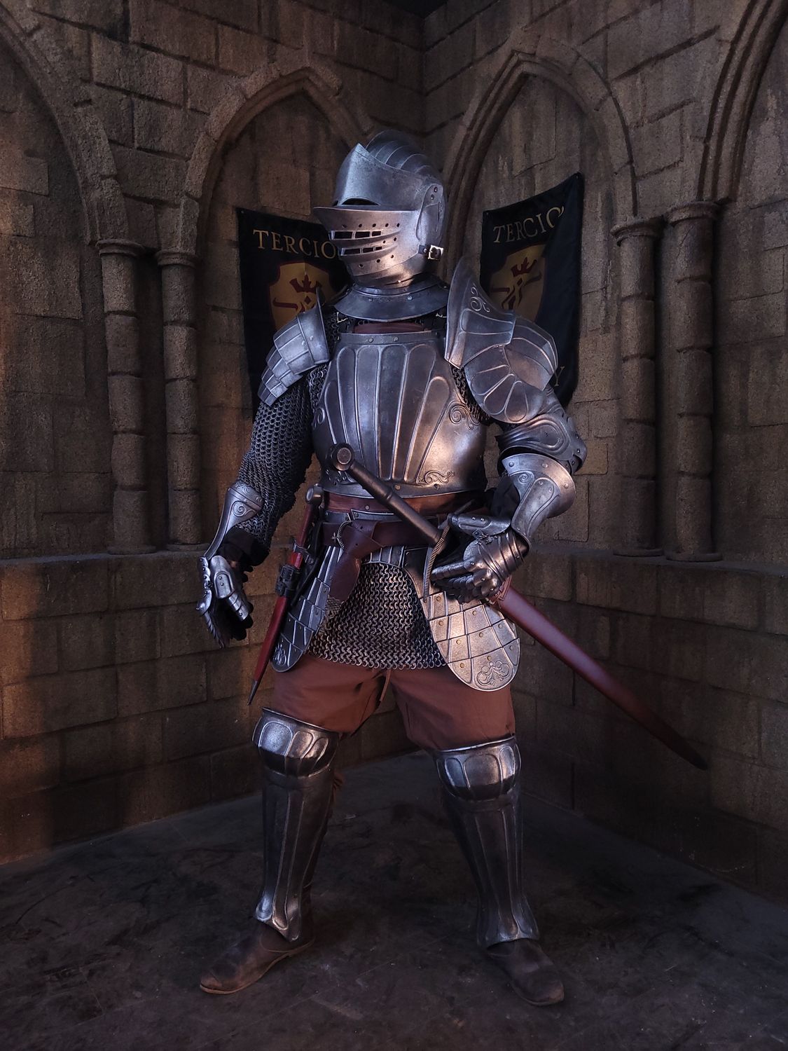 Demon fluted knight set