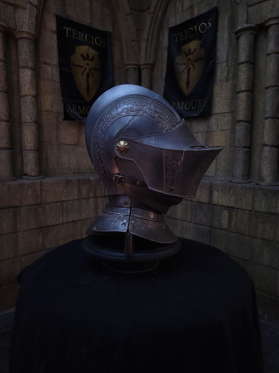 Sir Vinheim knight helmet