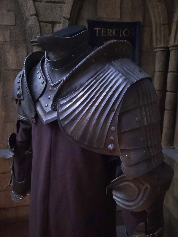 Lord Of Cinder pauldrons and arms
