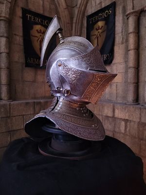 Oath Seeker Helmet and gorget Oath Seeker Helmet and gorget