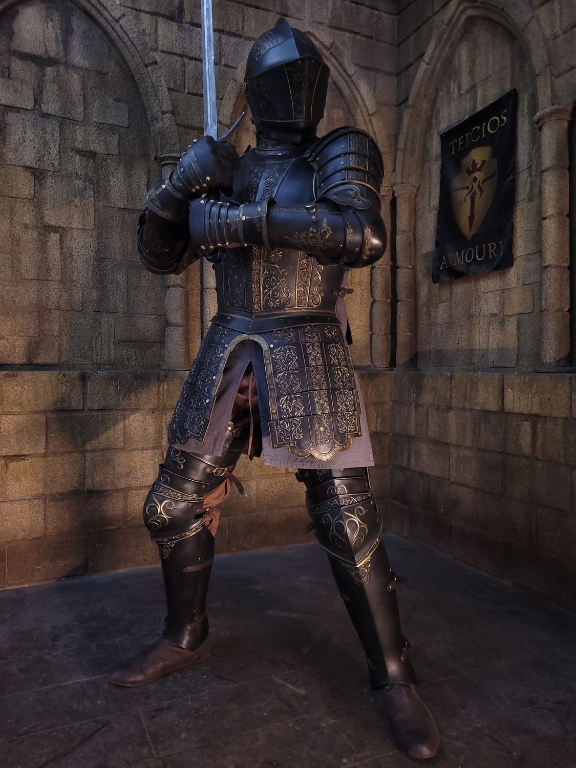 Black Sir Vinhem armor