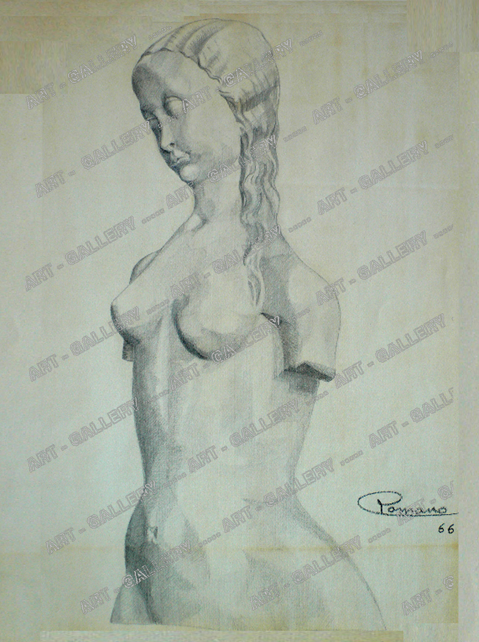 Une Jeune Fille du Moyen Age