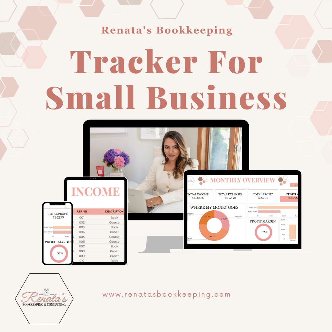 Renata's Bookeeping Tracker For Small Business