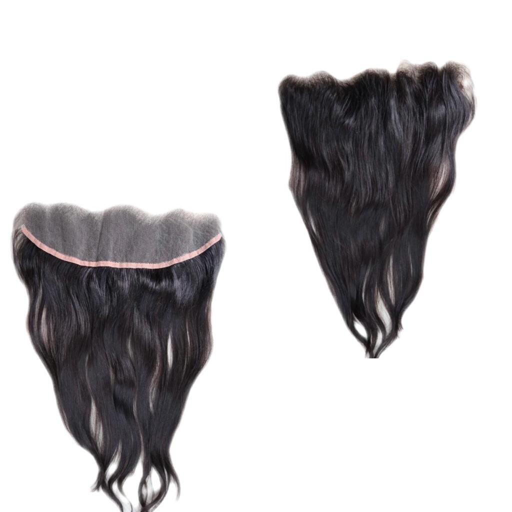Lace Frontale Cheveux 100 % naturels Ondulés 1b