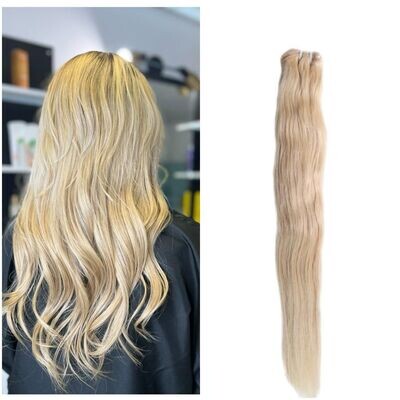 Cheveux 100 % naturels lisses Blond clair #613