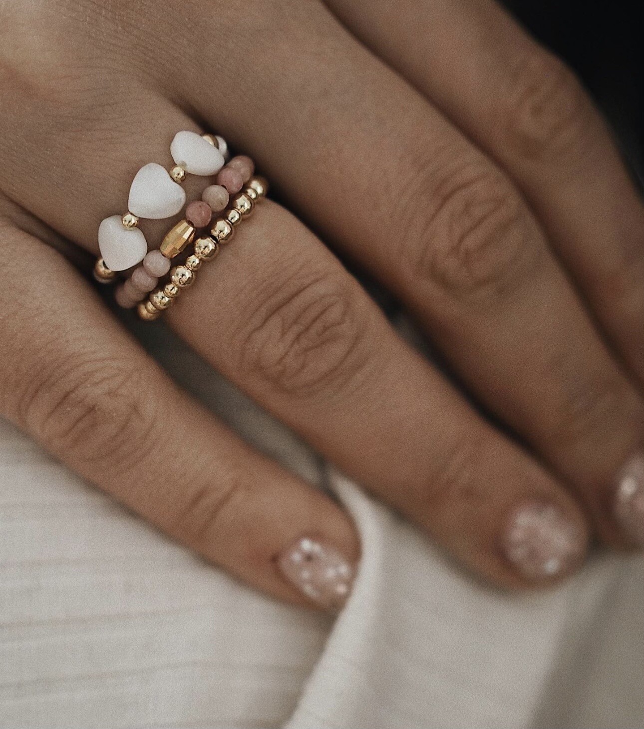Anillo Corazones