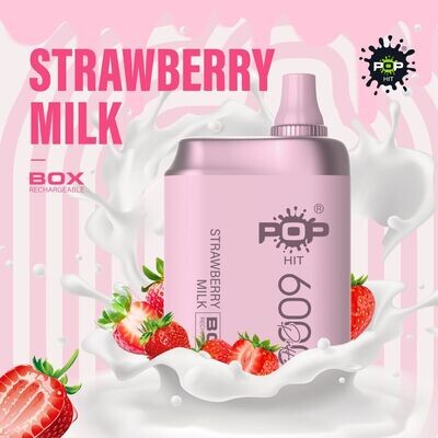 POP HIT 6000 - Strawberry Milk