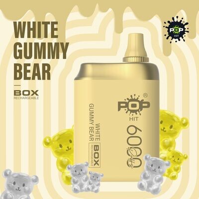 POP HIT 6000 - White Gummy Bear