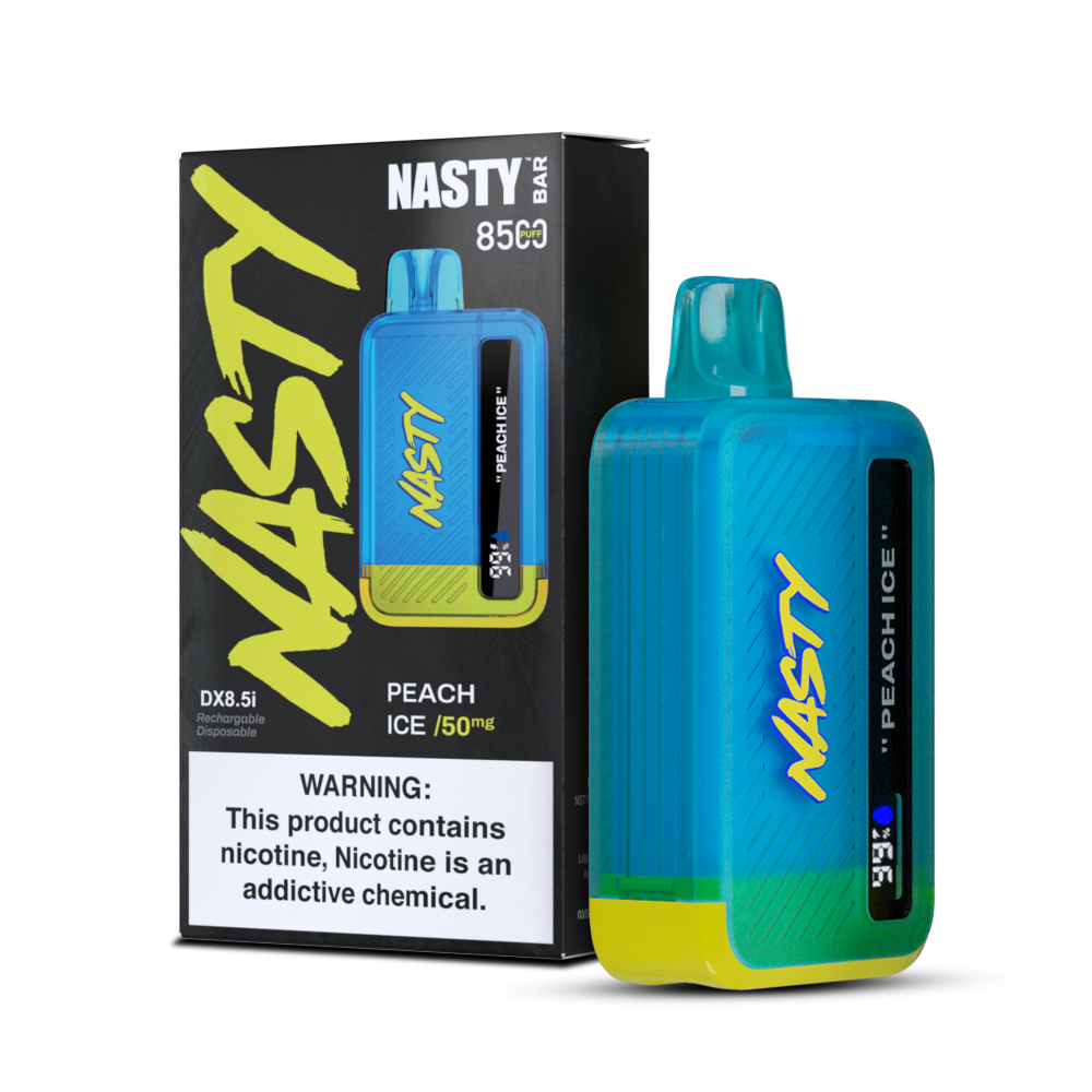 Nasty Peach Ice 8500