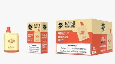 Pop Hit Mini Sour Peach Freeze