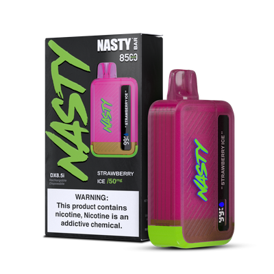 Nasty Strawberry Ice 8500