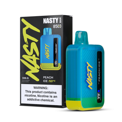 Nasty Peach Ice 8500