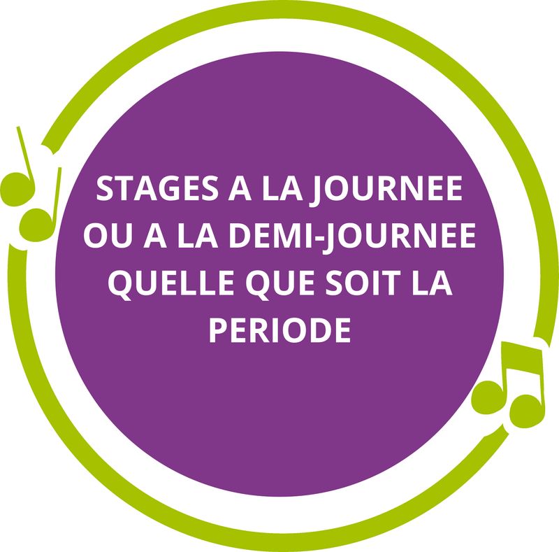 Inscription à la journée ou la demi-journée (QUELLE QUE SOIT LA PERIODE)