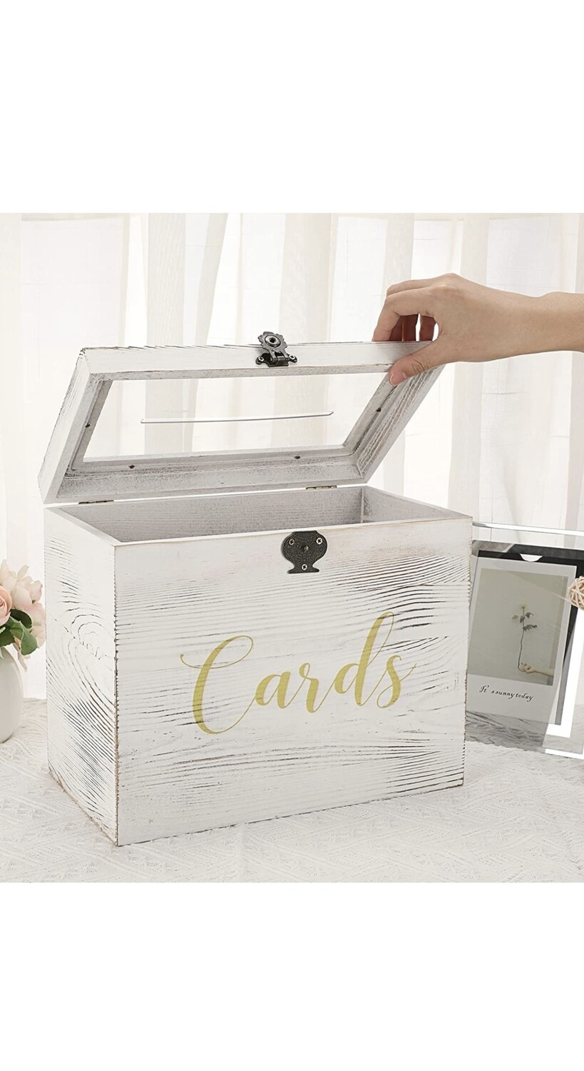 Hochzeitspost - Kartenbox   Vintage