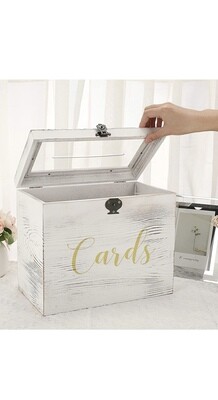 Hochzeitspost - Kartenbox Vintage