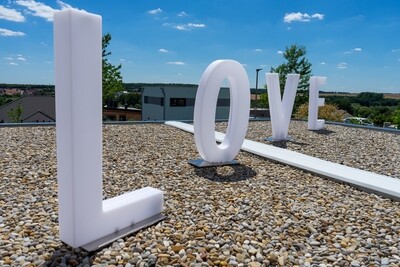 XXL  LED Buchstaben  LOVE