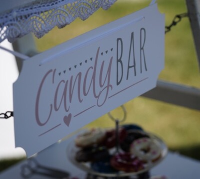 Candybar Schild  " Vintage "