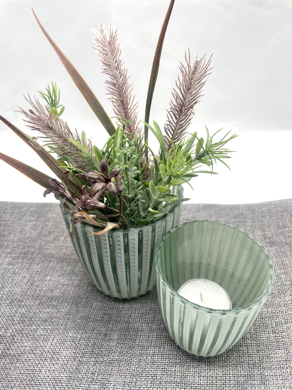 Vase klein in Patty Grün