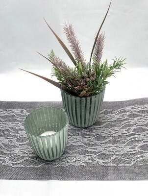 Vase klein in Patty Grün