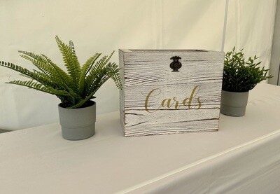 Hochzeitspost - Kartenbox   Vintage