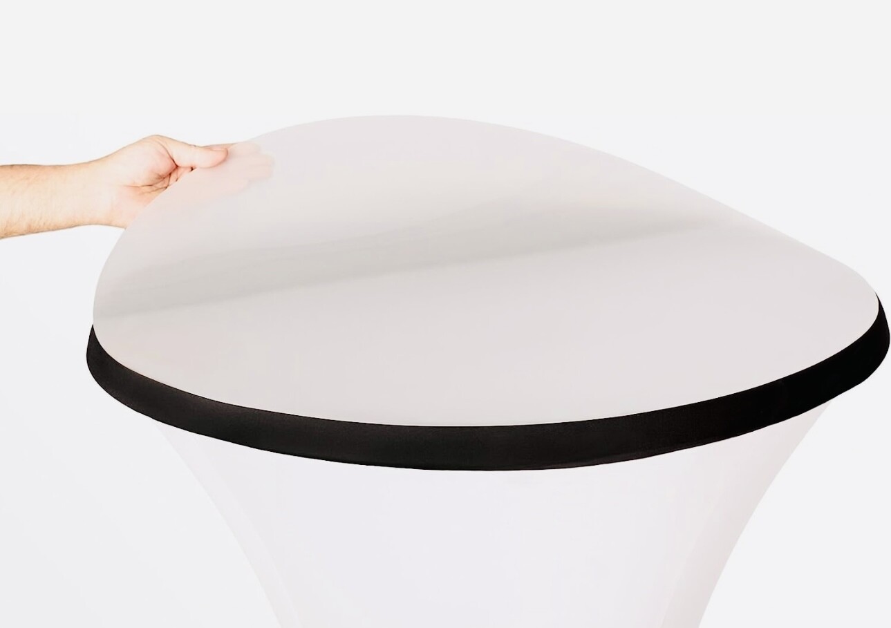 Schutzplatte für Stehtische ( Stehtischhussen )