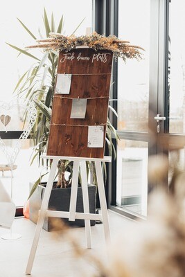 Holz Staffelei Weiss