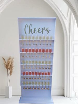 Sektwand  / Cheers  inkl. Gläser