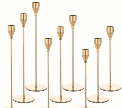 Kerzenständer  Gold - 3er Set