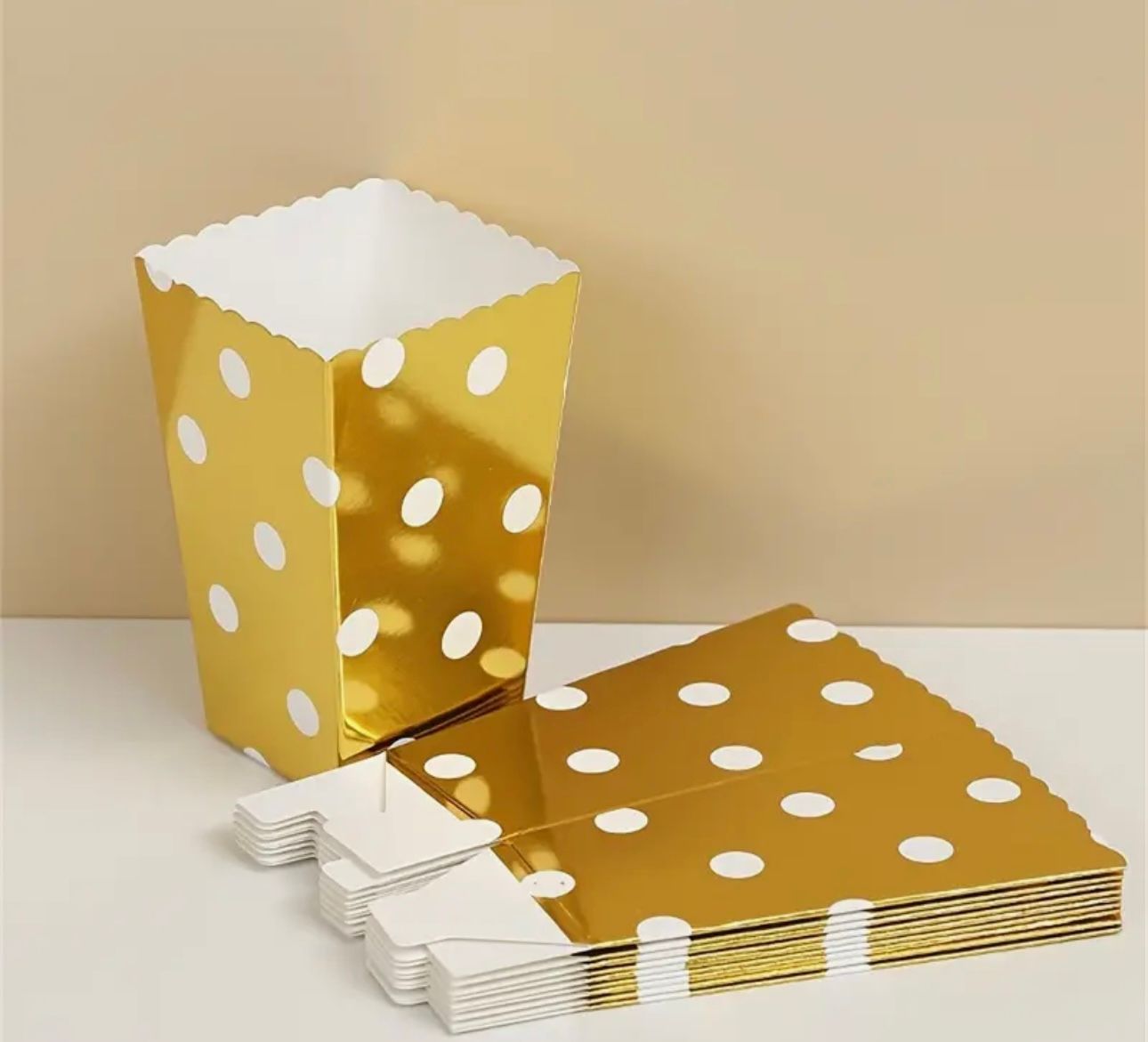 Popcorn Boxen  10 Stück  ( Einwegprodukt )