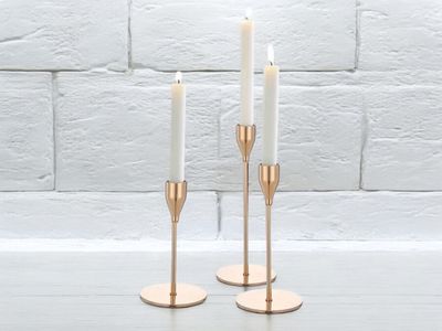 Kerzenständer  Gold - 3er Set