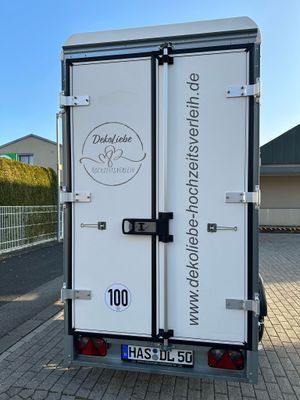Liefer & Abholung mit Anhänger