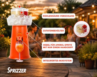 Spritzzer Aperol Maschine