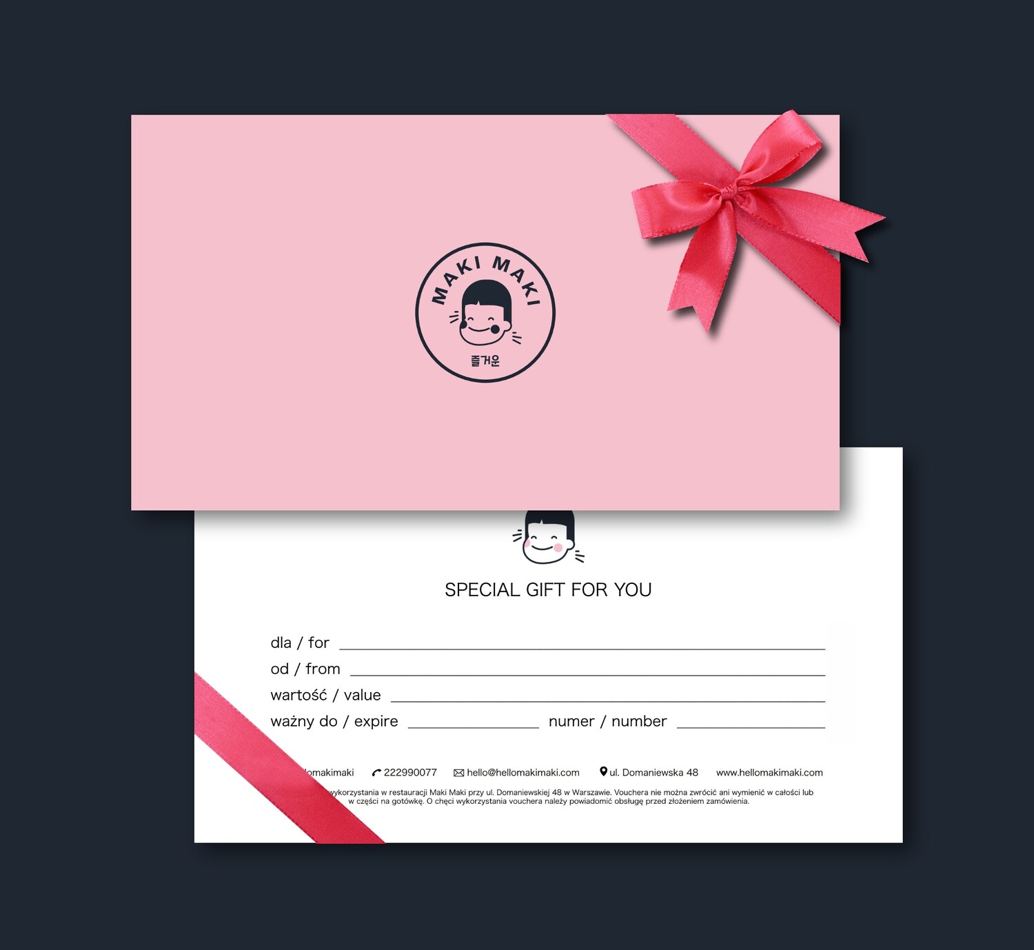 CHRISTMAS VOUCHER 100 ZŁ W PREZENCIE!