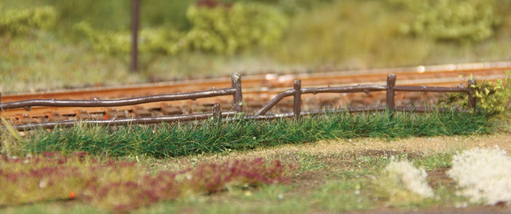 10 Grasstreifen dunkelgrün