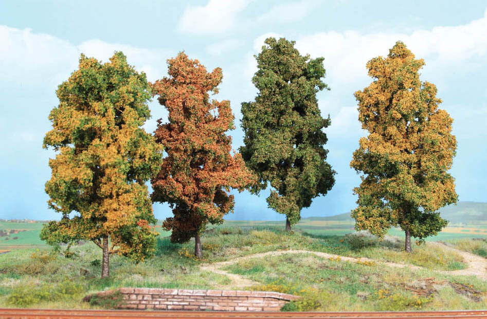 4 Herbstbäume 