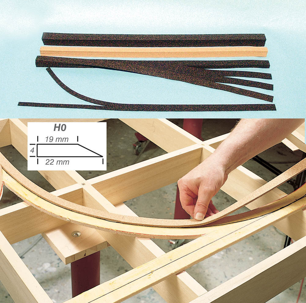 Gleisbettungen Superflex H0