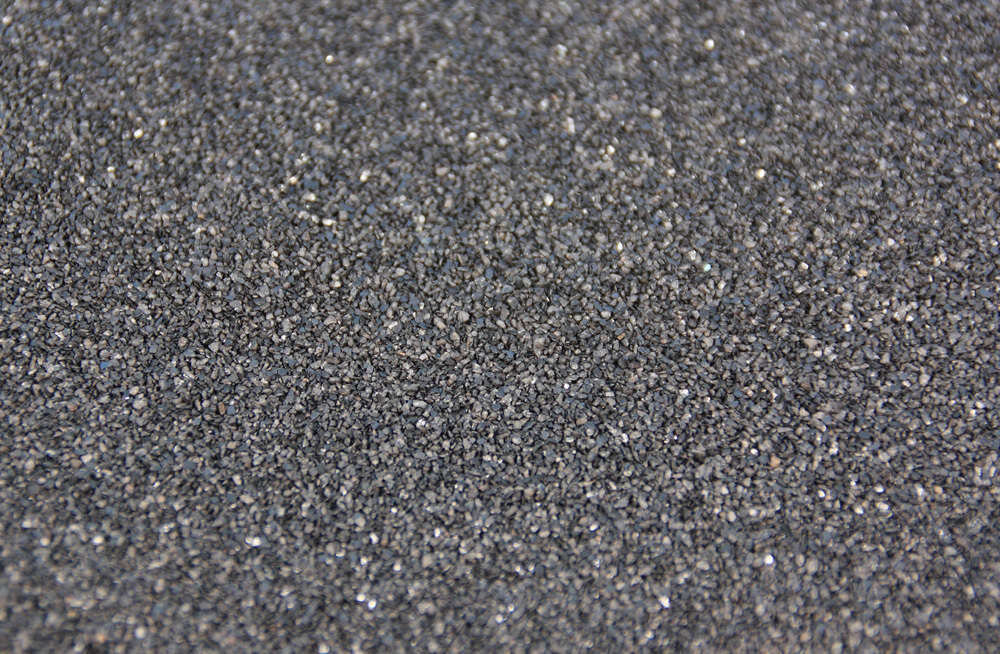 Steinschotter schwarz