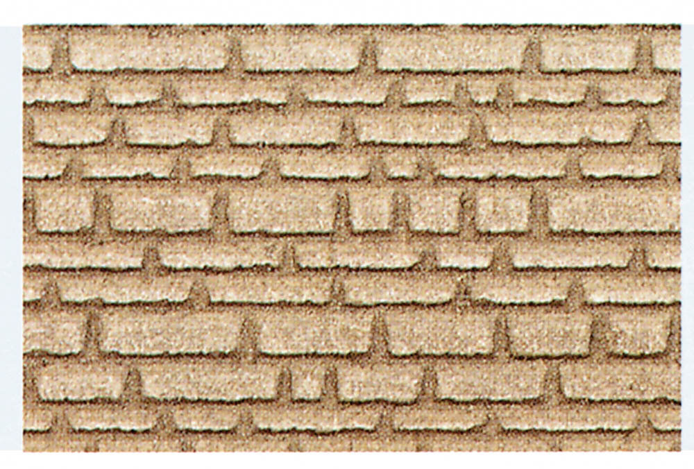 Sandsteinläufermauer H0/TT