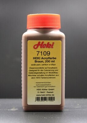 Acrylfarbe Braun