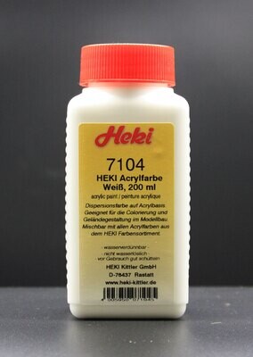 Acrylfarbe Weiß