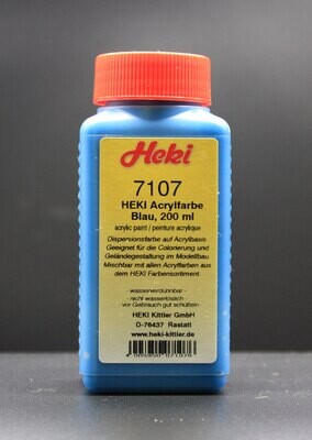Acrylfarbe Blau