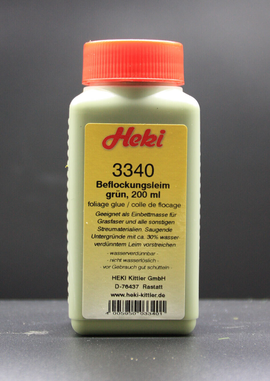 Beflockungsleim grün