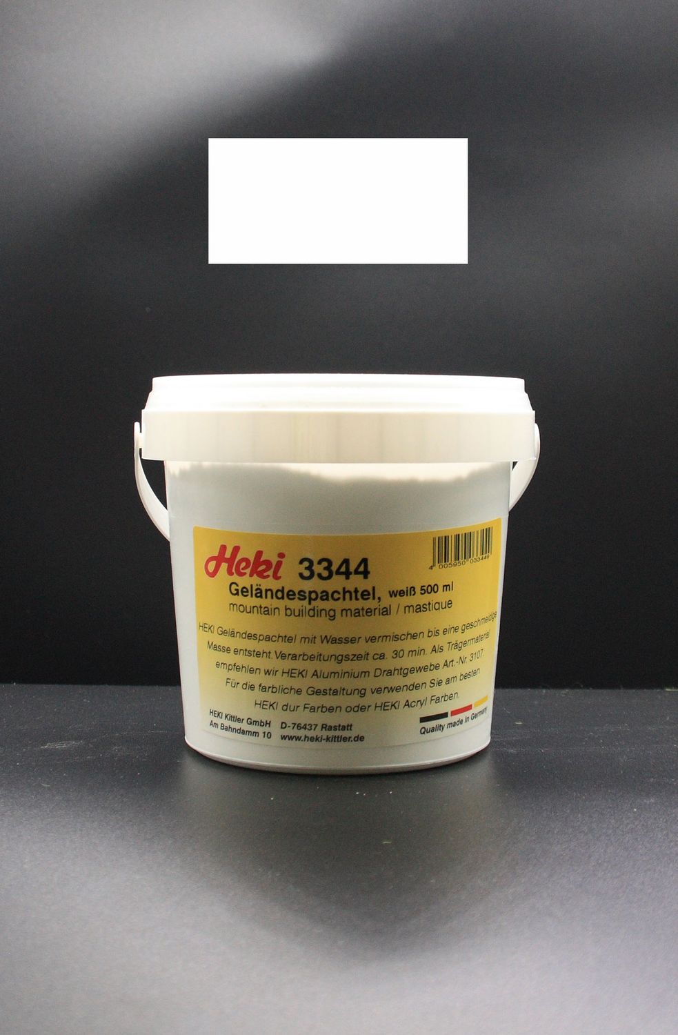 Geländespachtel weiß