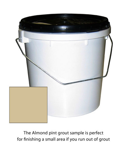 Almond Grout Pint Sample