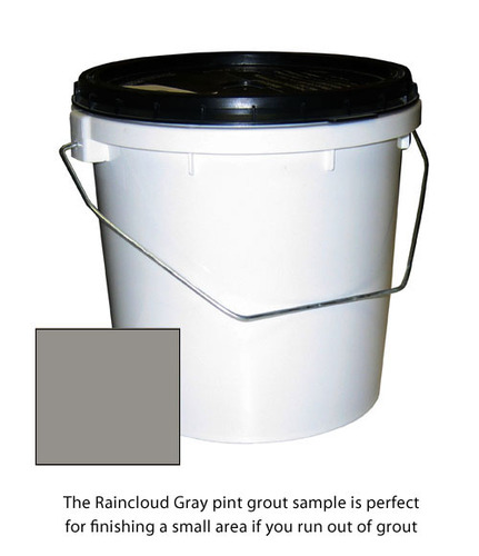 Raincloud Grey Grout Pint Sample