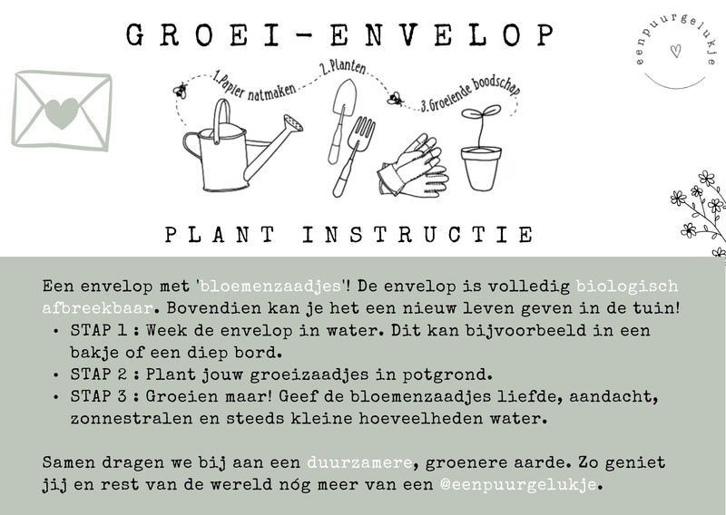 Bloemenenvelop C5