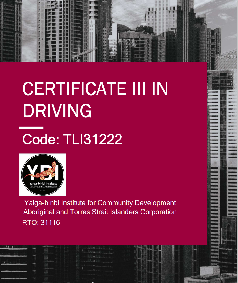 Certificate III in Driving Operations